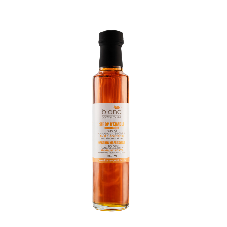 Organic Maple Syrup - Amber Rich Taste
